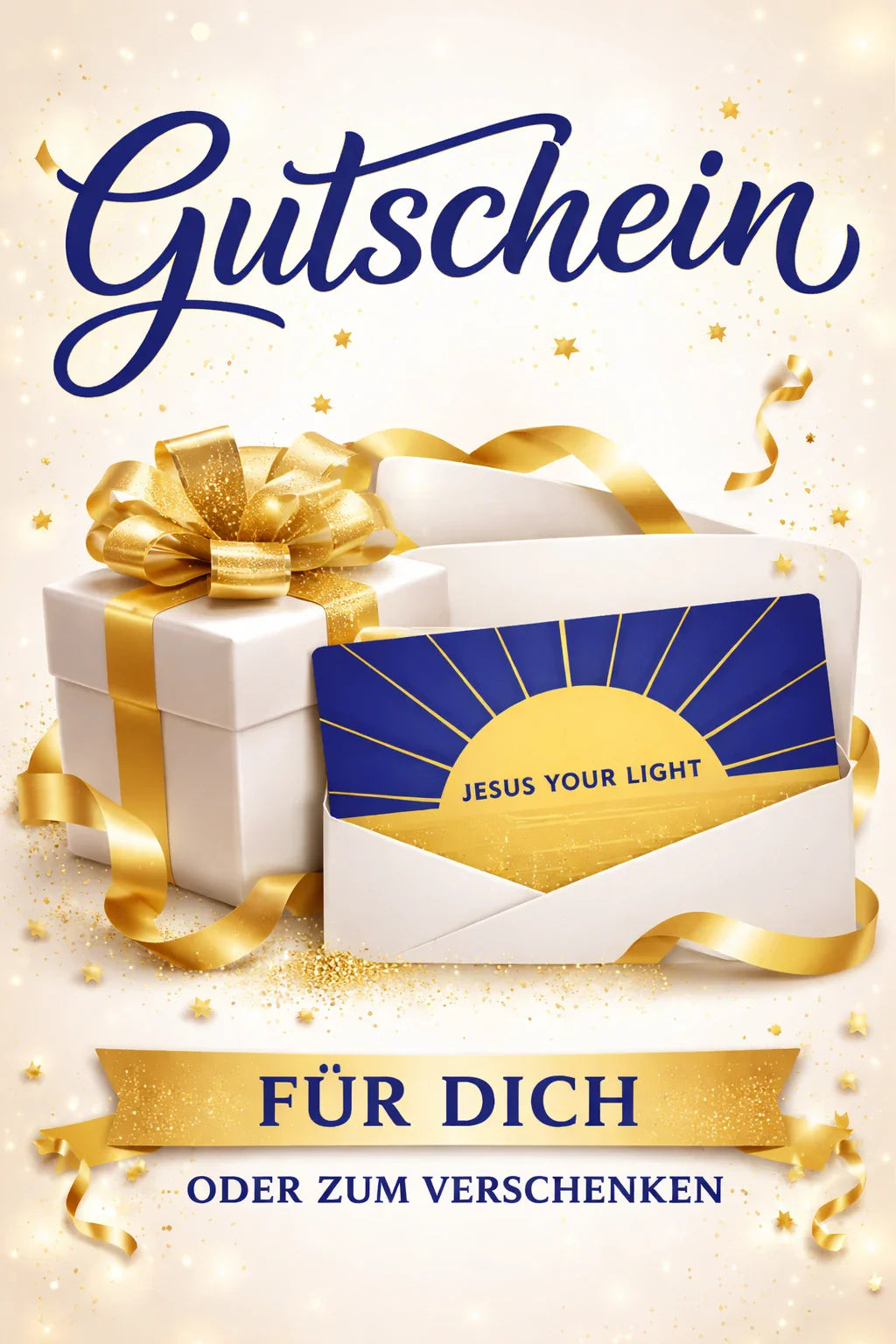 Geschenkgutschein - Jesus your light