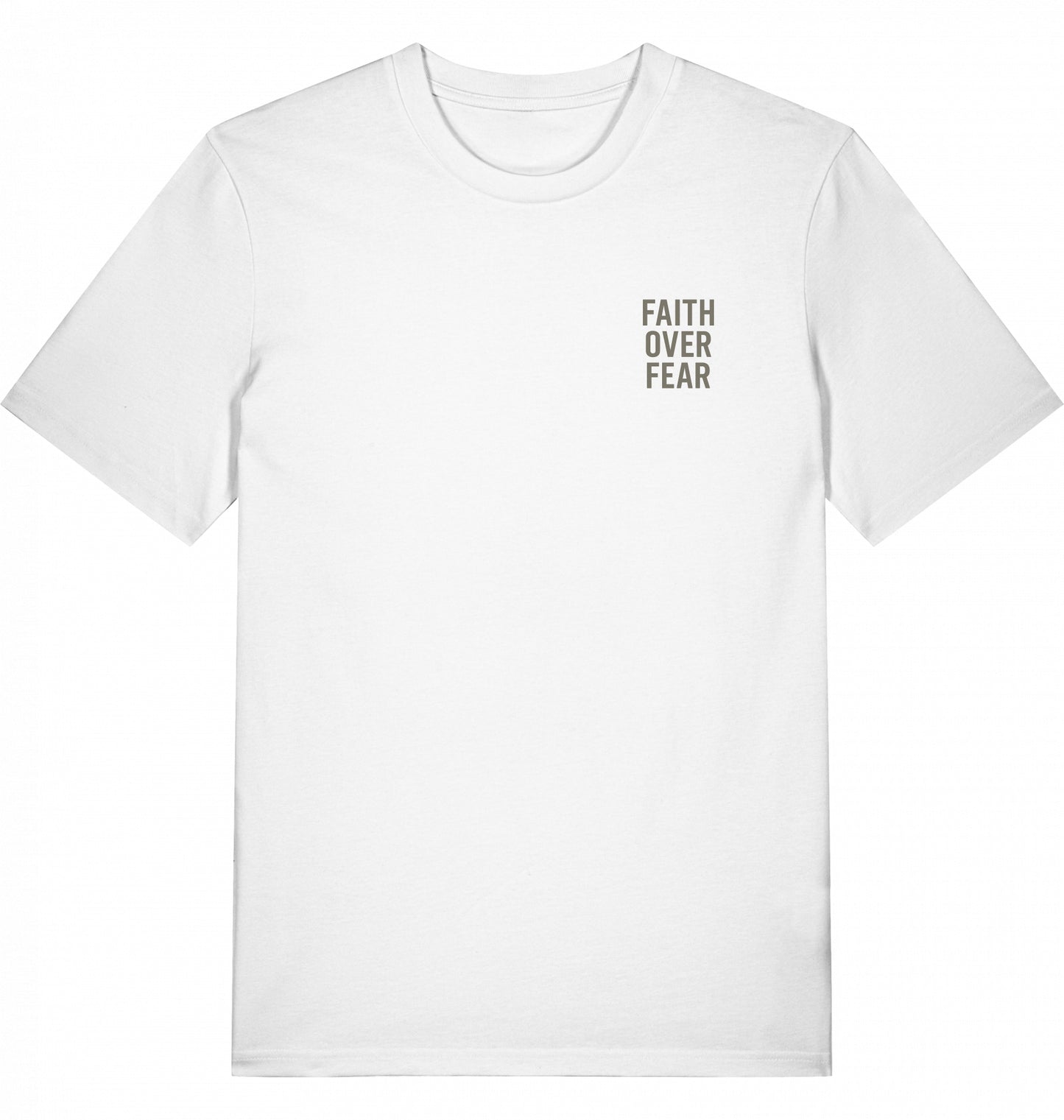 Faith Over Fear T-Shirt – Stärke durch Vertrauen