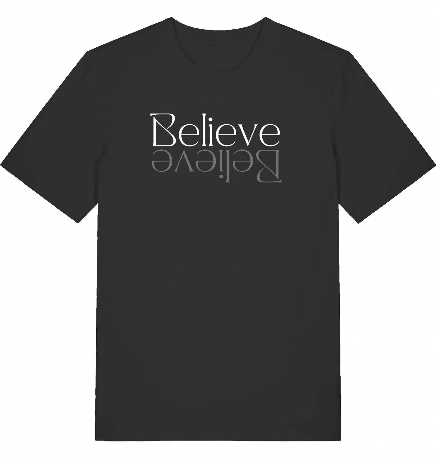 Believe Reflection T-Shirt – Glaube, der Tiefe zeigt Shirt JESUS YOUR LIGHT 