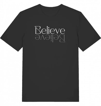 Believe Reflection T-Shirt – Glaube, der Tiefe zeigt Shirt JESUS YOUR LIGHT 