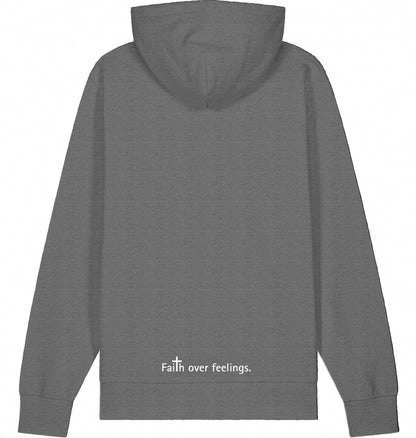Pray. Wait. Trust. – Hoodie „Faith over feelings.“