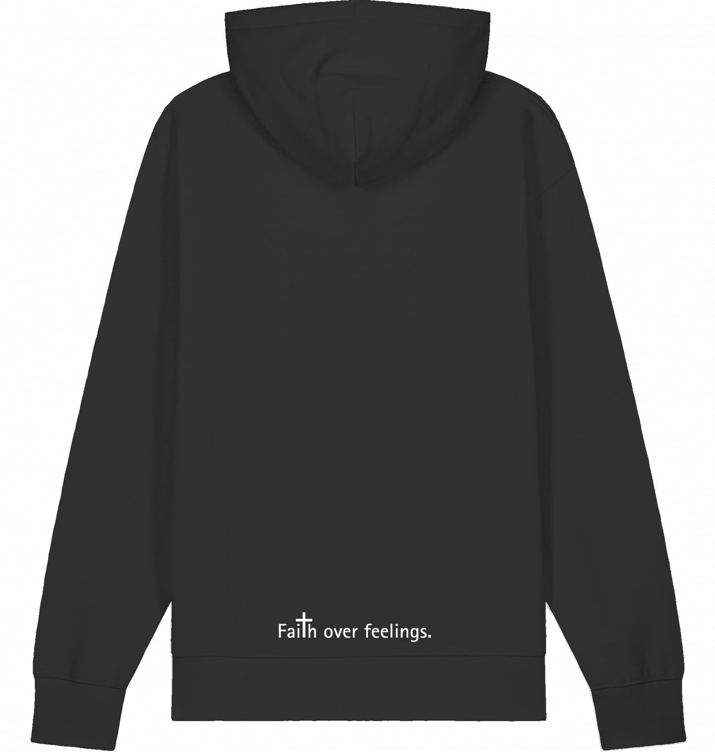 Pray. Wait. Trust. – Hoodie „Faith over feelings.“