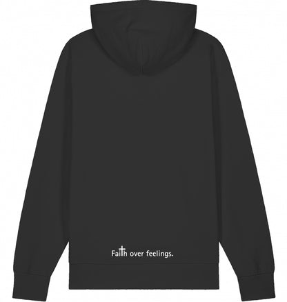 Pray. Wait. Trust. – Hoodie „Faith over feelings.“