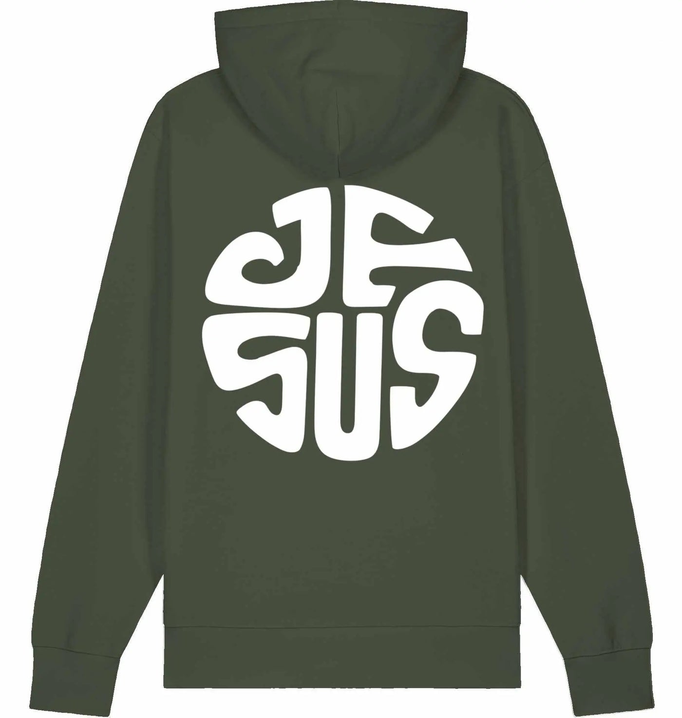 JESUS Bold Backprint Hoodie