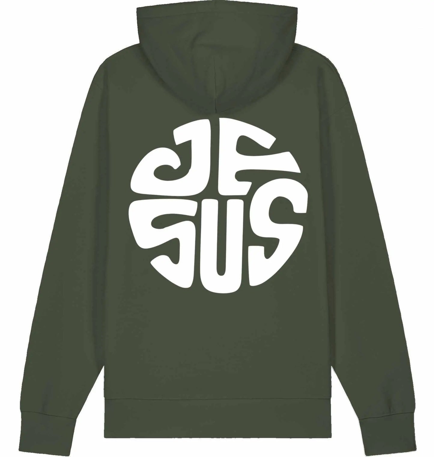 JESUS Bold Backprint Hoodie