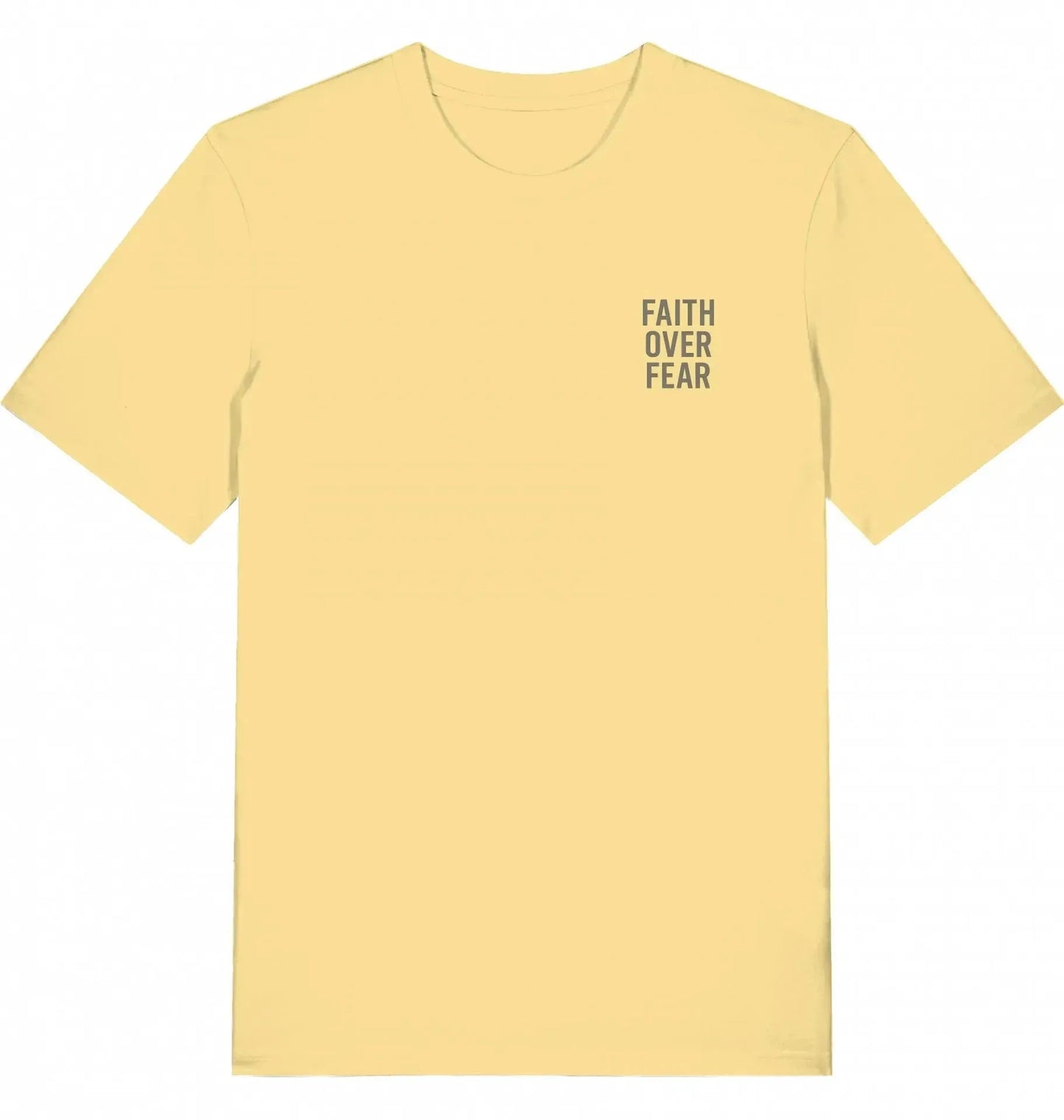 Faith Over Fear T-Shirt – Stärke durch Vertrauen Shirt Jesus your light 
