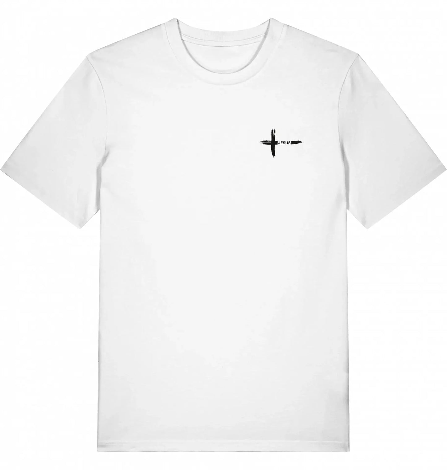 Jesus Cross Brush T-Shirt – Stark im Zeichen des Glaubens Shirt Jesus your light 