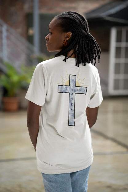 Shirt "Pray Wait Trust" – Jesus Saves T-Shirt Shirt Jesus your light 