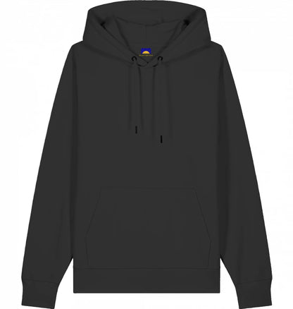 Hoodie – The Lord is my Shepherd - Schwarzer Hoodie mit Logo im Nacken 