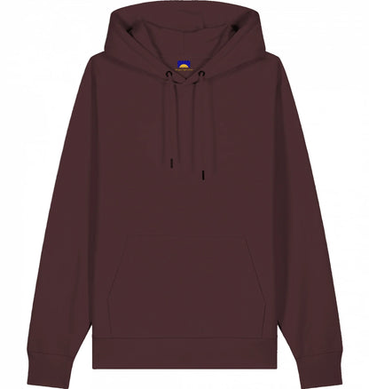 Hoodie – The Lord is my Shepherd - rot brauner Hoodie mit Logodruck im Nacken