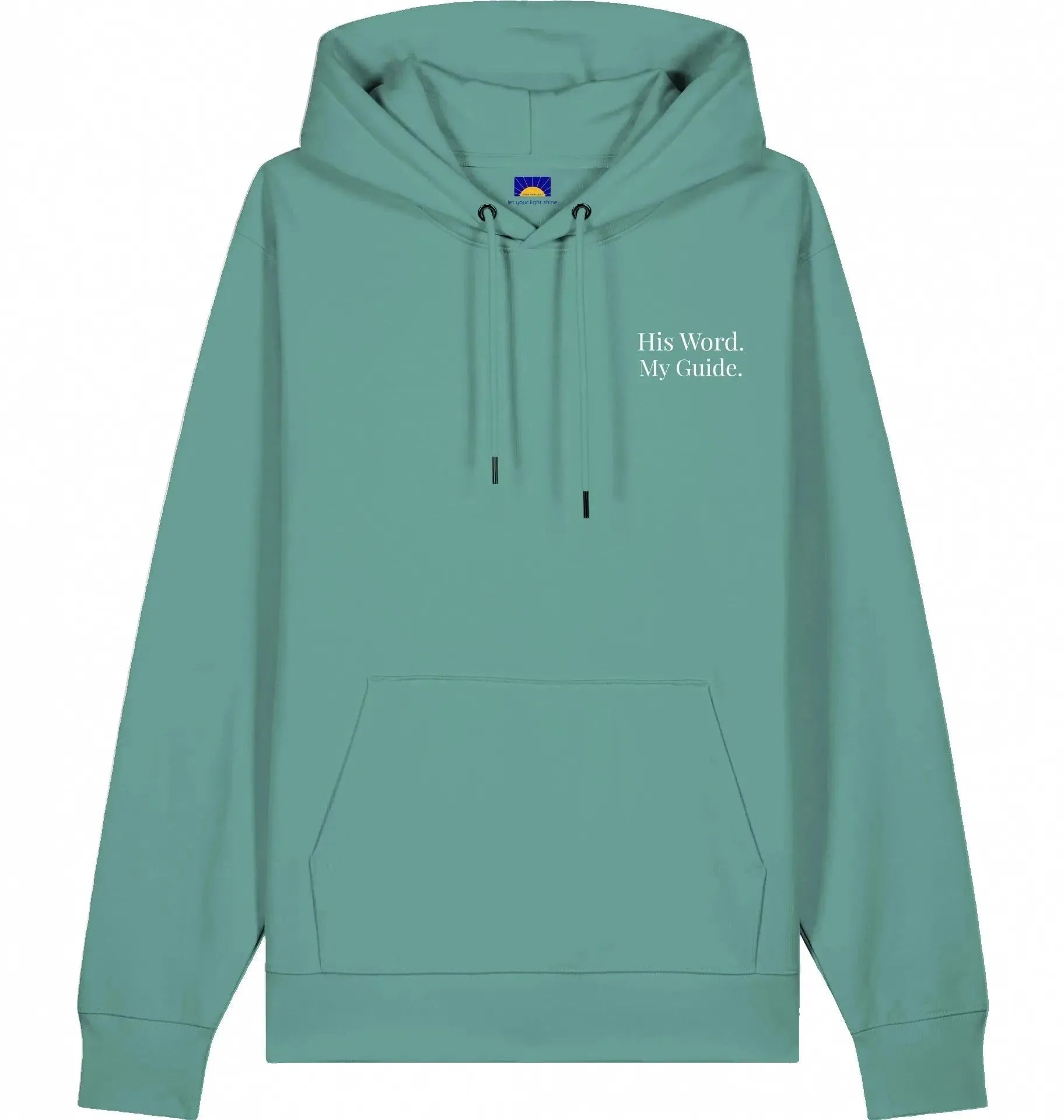 His Word. My Guide. - Hoodie Hoodies Jesus your light 